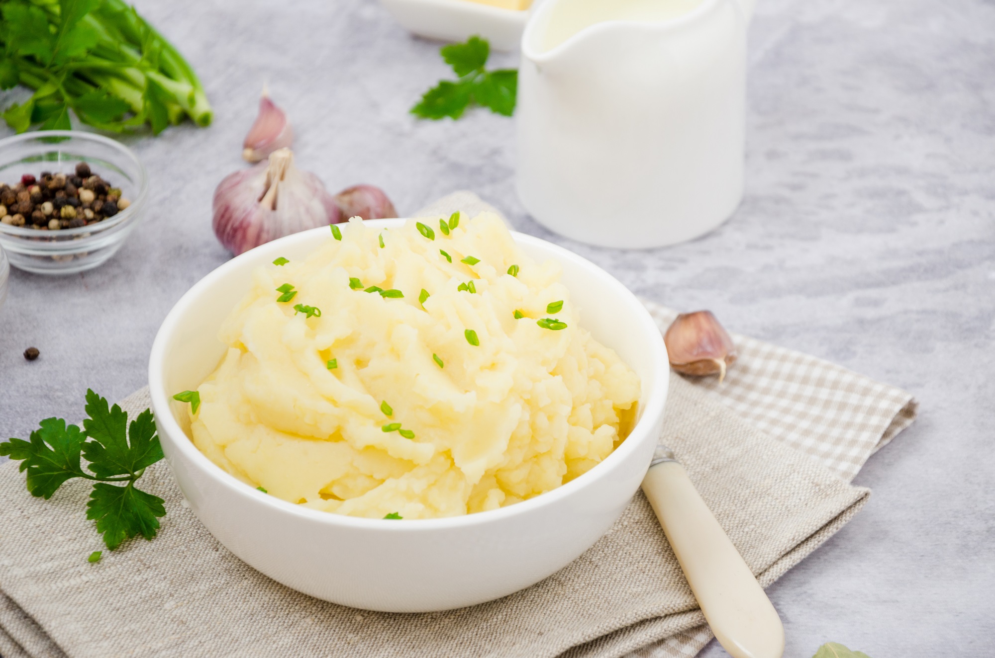 Knoblauch-Kartoffelpüree: cremige Beilage mit viel Geschmack ...