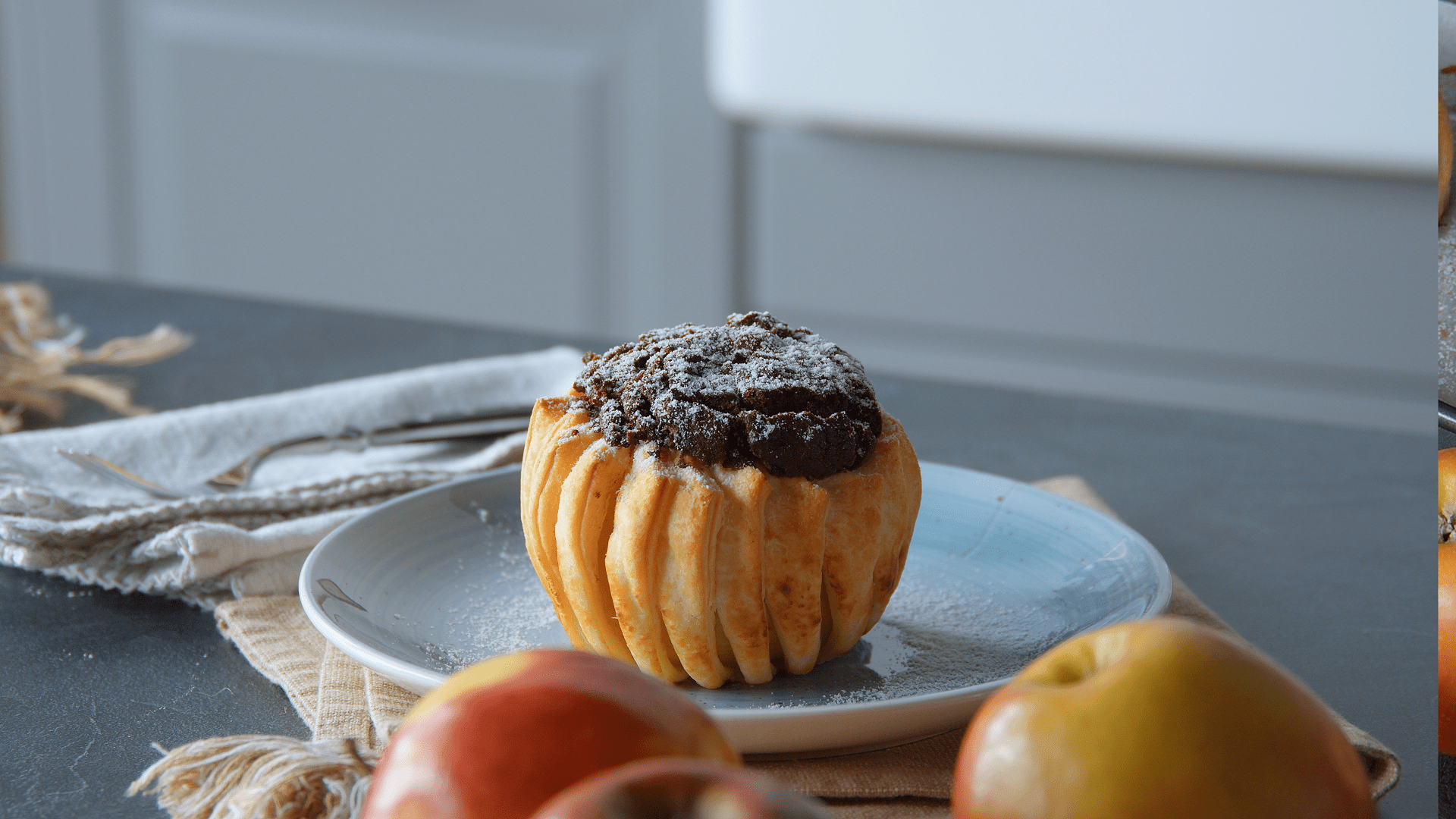 Blätterteig-Bratäpfel mit Schokolade: himmlisch lecker - Leckerschmecker