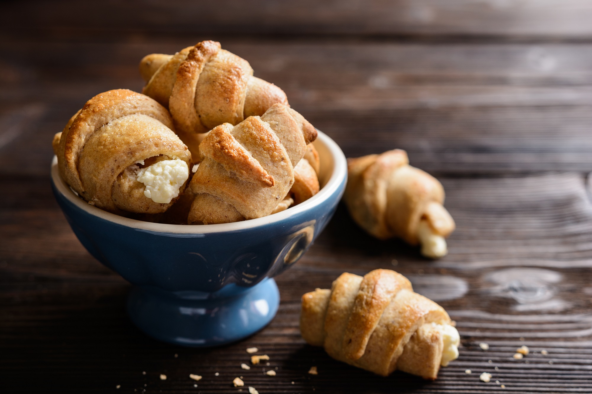 Kartoffel-Croissants mit Käsefüllung: unglaublich lecker! - Leckerschmecker