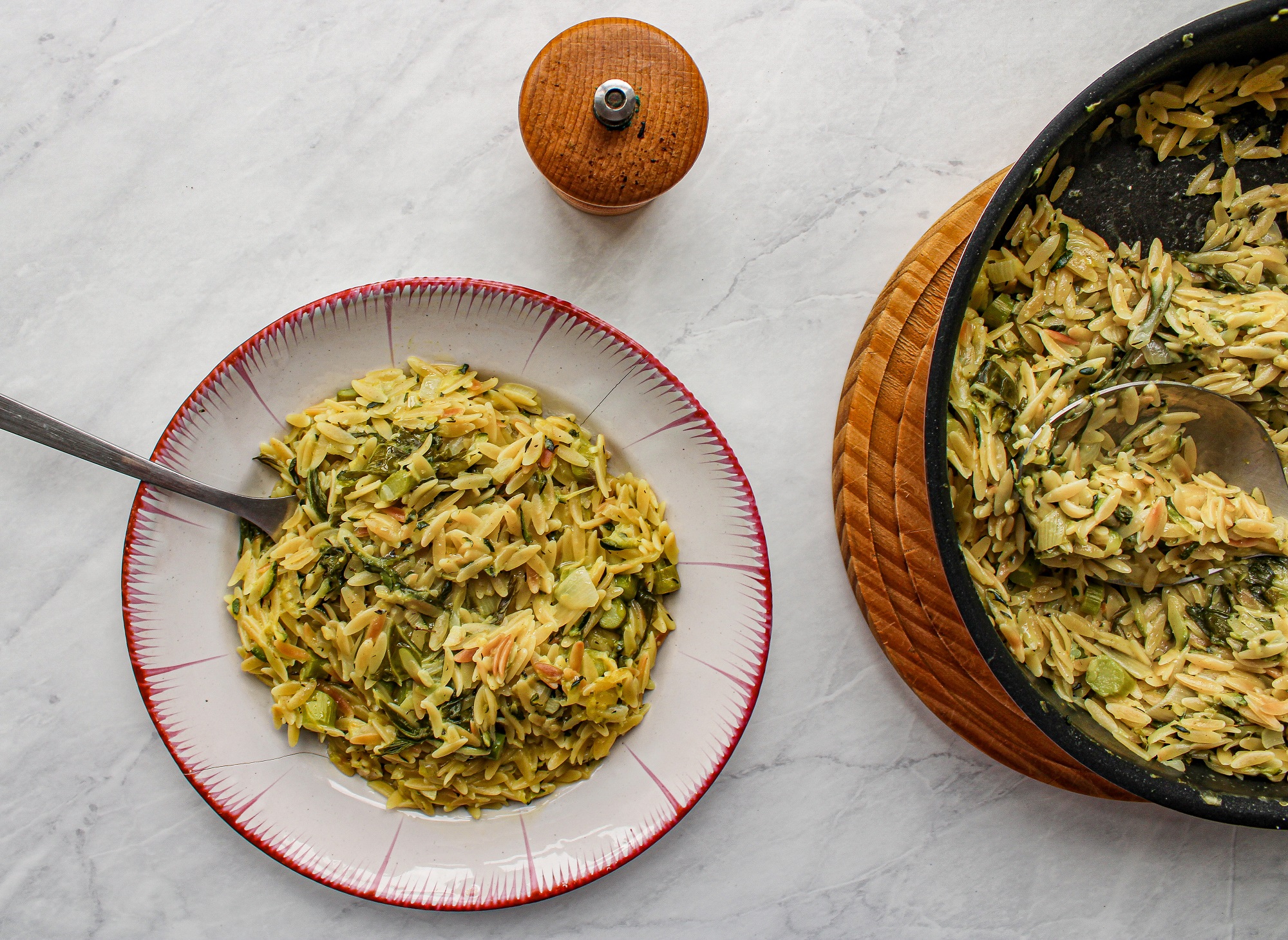 Orzo-Nudeln mit grünem Spargel: Lieblingsrezept für den Frühling ...