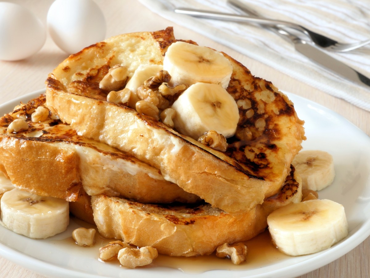 Frühstück für Genießer: Bananen-French-Toast