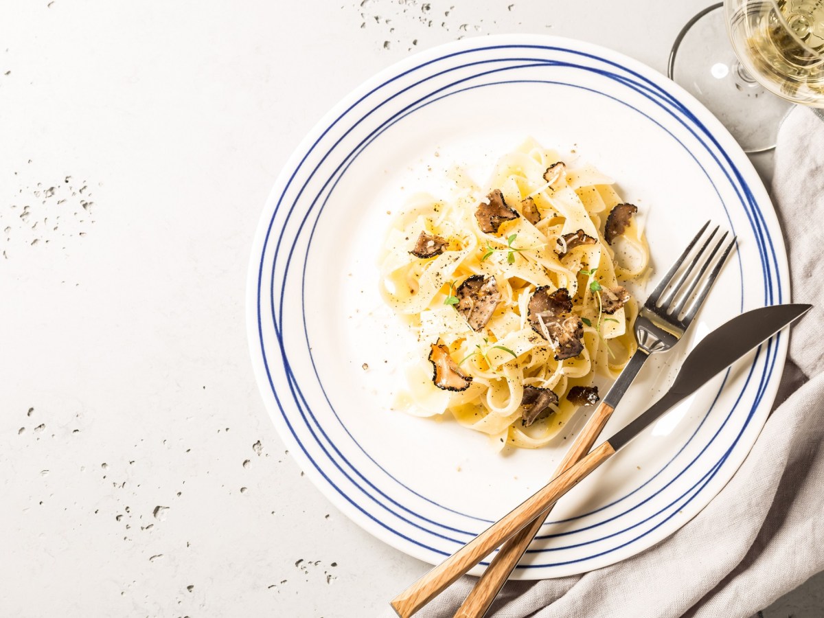 So lecker schmeckt selbst gemachte Trüffelpasta