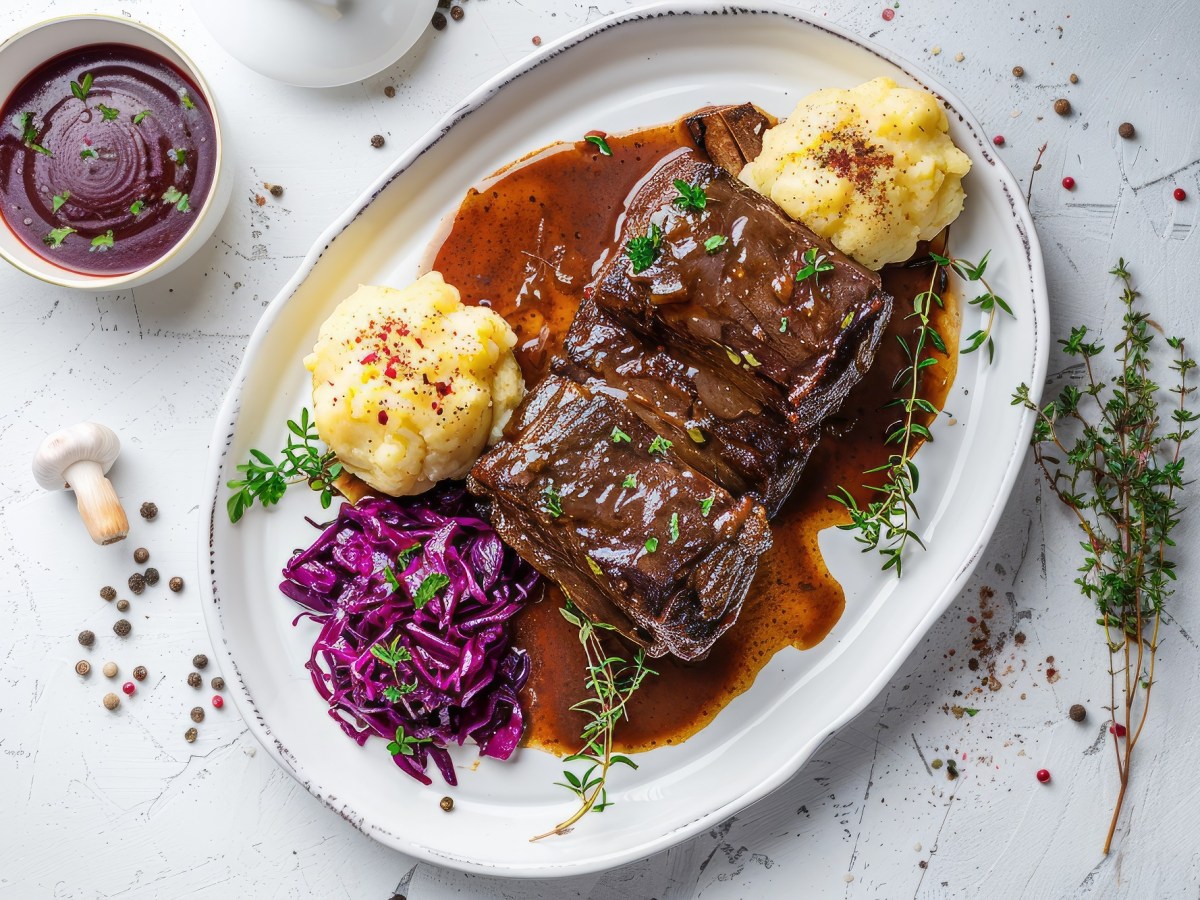 Klassiker der deutschen Küche: Rheinischer Sauerbraten