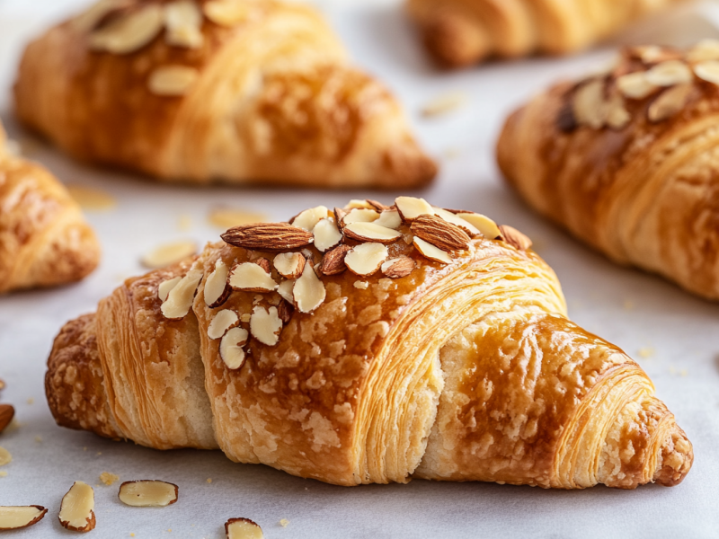 Frühstück für Champions: So schmecken Buttermilch-Mandel-Croissants