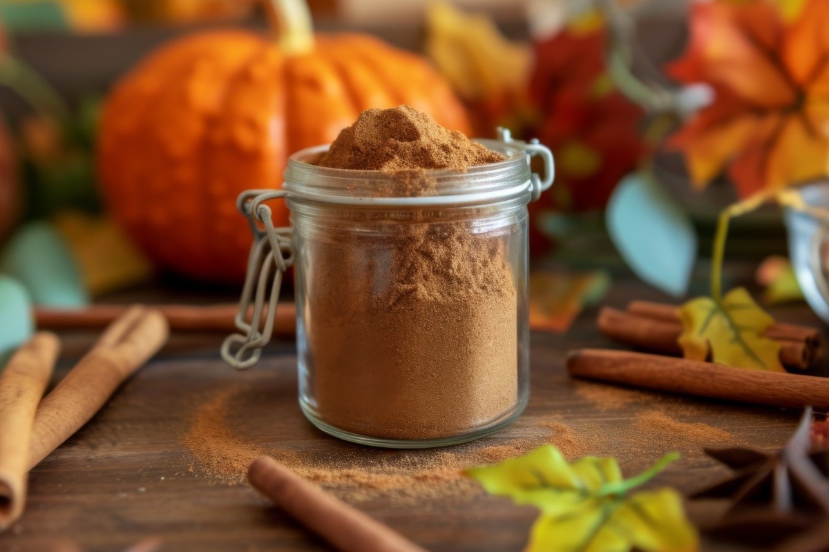 Pumpkin Spice â€“ was ist das?: Pumpkin Spice in einem Glas.