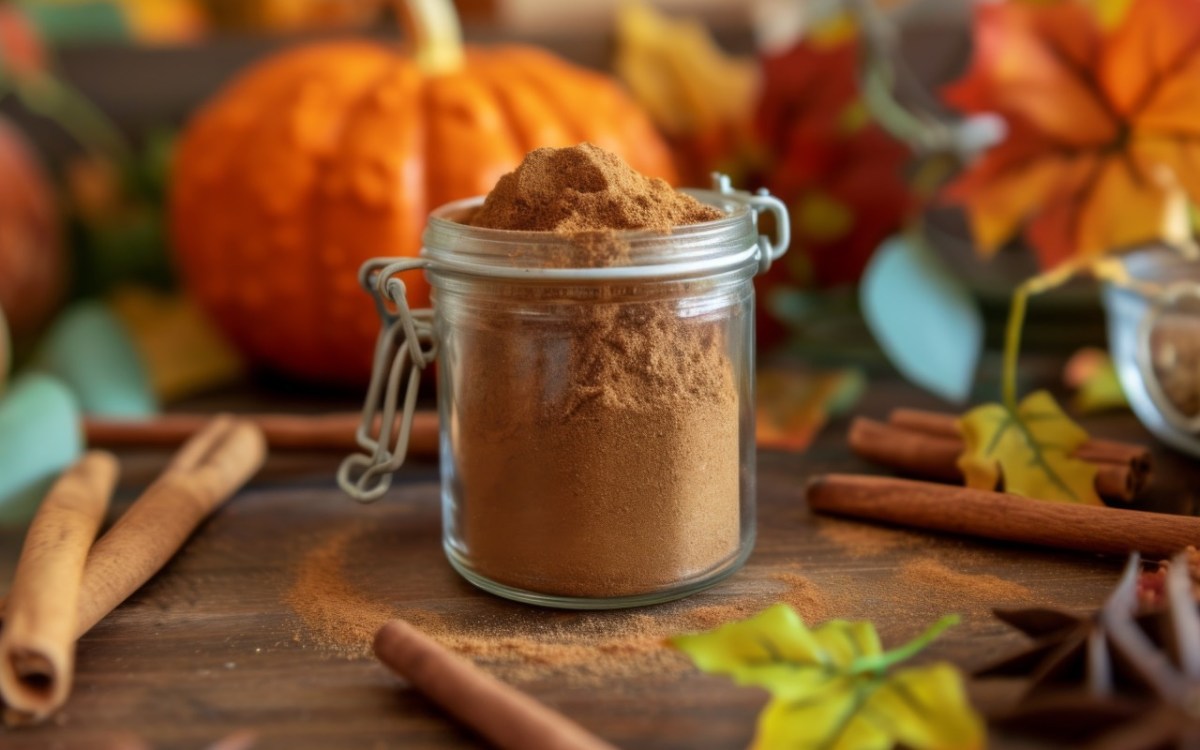 Pumpkin Spice – was ist das?: Pumpkin Spice in einem Glas.