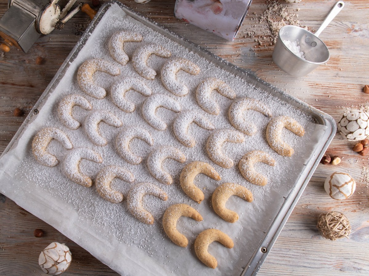 Vanillekipferl: So backst du den luftig-zarten Plätzchen-Klassiker