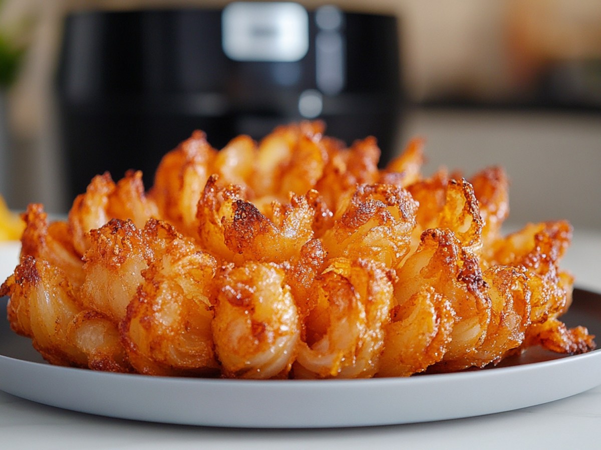 Viel zu gut zum Teilen: Zwiebelblume aus dem Airfryer