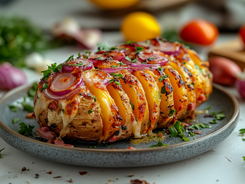 FÃ¤cherkartoffeln mit RaclettekÃ¤se: So lecker waren Kartoffeln noch nie