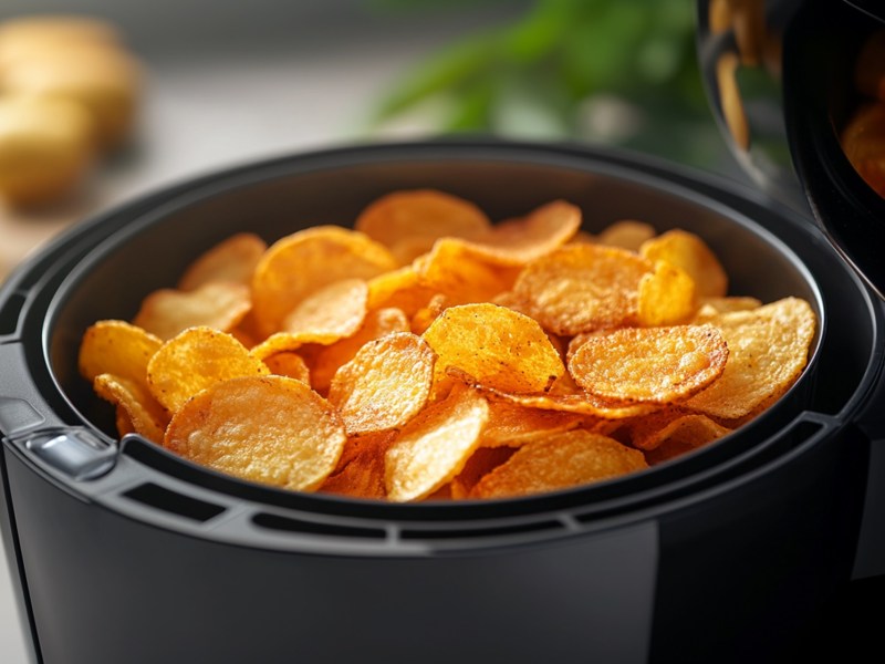 Kartoffelchips aus dem Airfryer