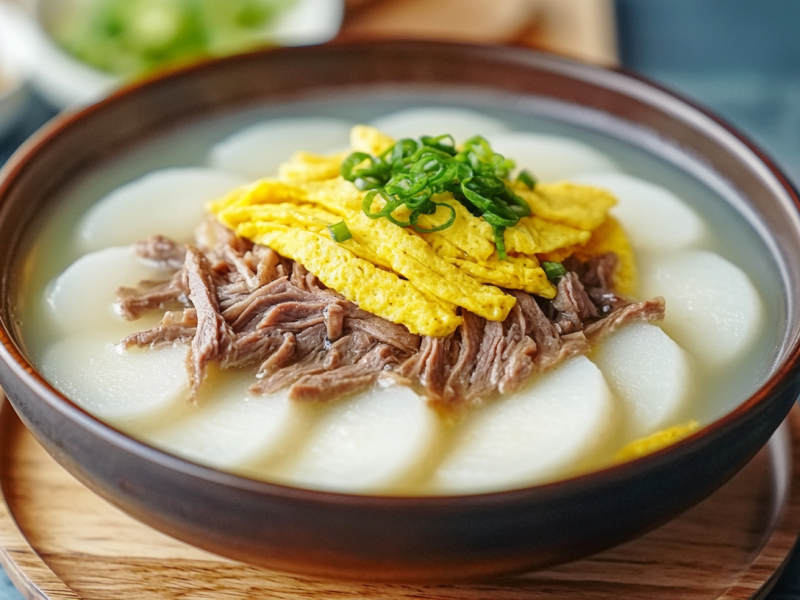 Diese koreanische Neujahrssuppe bringt GlÃ¼ck